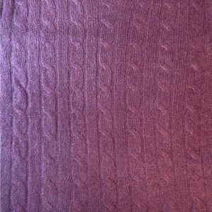 Ralph Lauren Burgundy Cashmere Sweater